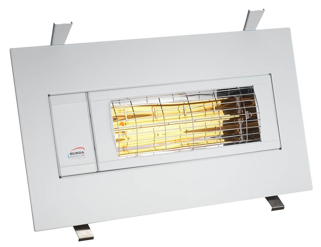 Flush Mounted Ceiling Heater Smart Frame Ip24 Burda